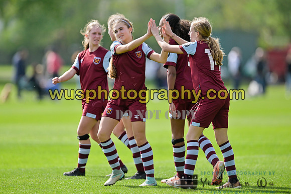 20240413-111039 AFC Wimbledon Girls U14 v West Ham United Academy Girls U14