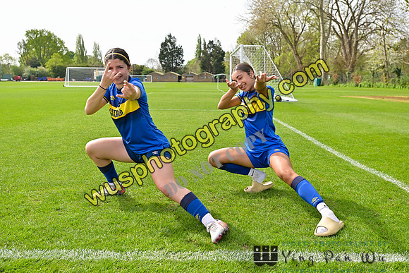 20240413-115216 AFC Wimbledon Girls U14 v West Ham United Academy Girls U14