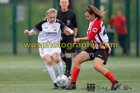 20210925-121533A London Bees Academy U16 v Corfe Mullen United Juniors FC Girls U16