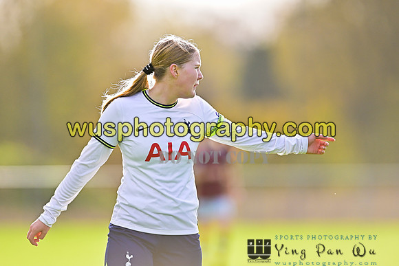 20221119-110128 Tottenham Hotspur Women FC Academy U15 v West Ham United Academy Girls U15
