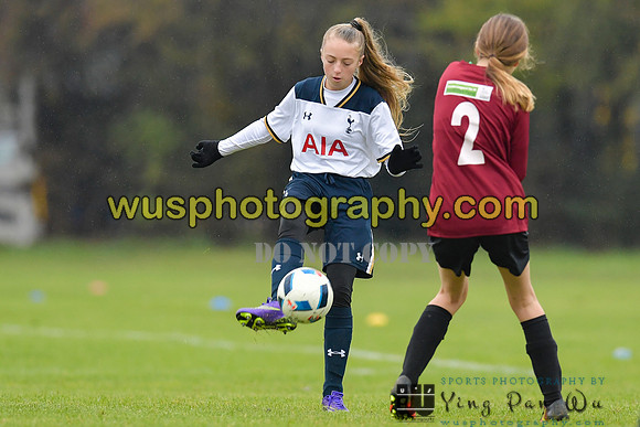 20161112-110544-2 Tottenham Hotspur Girls U13 v AFC Stoke Newington Girls U13