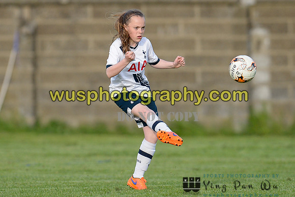 20160505-184713-2 Tottenham Hotspur Girls U12 and U13 v Årvoll IL Girls U12 and U13