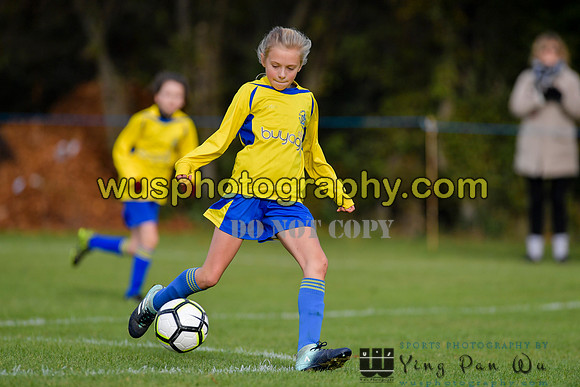 20171028-112556 Tottenham Hotspur Girls U11 v St Albans City Youth Girls U11 South