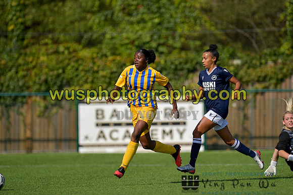 20200920-140333A Millwall Lionesses v New London Lionesses