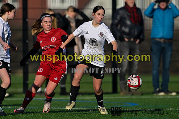 20250111-122640B Welling United Academy Girls U13 v Procision Football Academy Girls U13