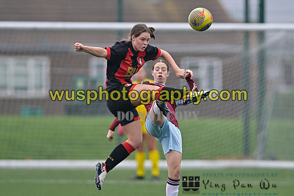 20241130-121242C West Ham United Warriors Girls U16 v AFC Bournemouth Girls Academy U16