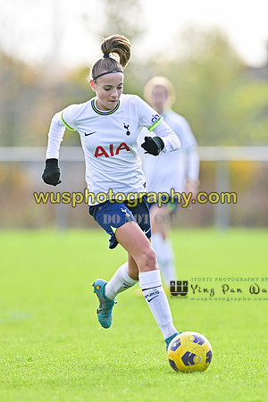 20221119-104115B Tottenham Hotspur Women FC Academy U15 v West Ham United Academy Girls U15