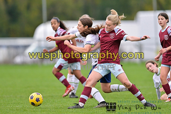 20221119-113724D Tottenham Hotspur Women FC Academy U15 v West Ham United Academy Girls U15