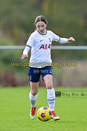 20221119-101840 Tottenham Hotspur Women FC Academy U15 v West Ham United Academy Girls U15