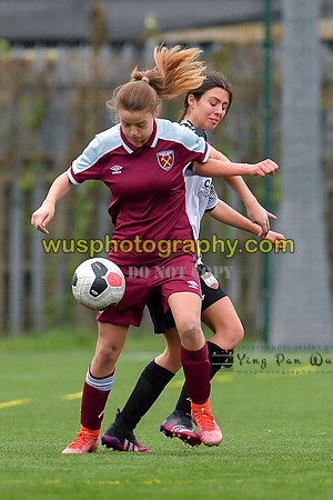 20211211-120403 West Ham United Academy Girls U16 v London Bees Academy U16