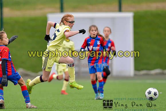 20220122-142916B Crystal Palace FC Girls U12 v Arsenal FC Girls U12