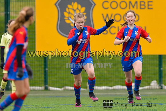20220122-140647 Crystal Palace FC Girls U12 v Arsenal FC Girls U12