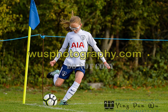 20171028-111025 Tottenham Hotspur Girls U11 v St Albans City Youth Girls U11 South