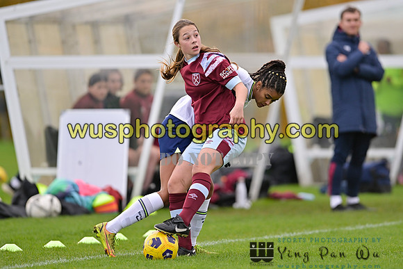 20221119-100545C Tottenham Hotspur Women FC Academy U15 v West Ham United Academy Girls U15