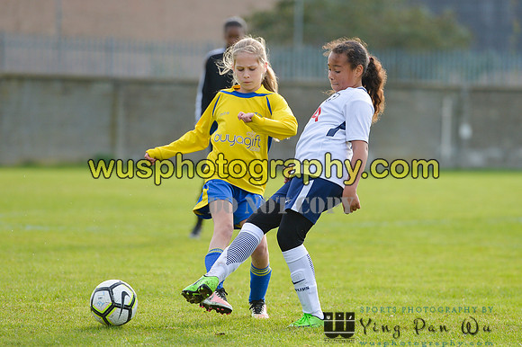 20171028-111745 Tottenham Hotspur Girls U11 v St Albans City Youth Girls U11 South