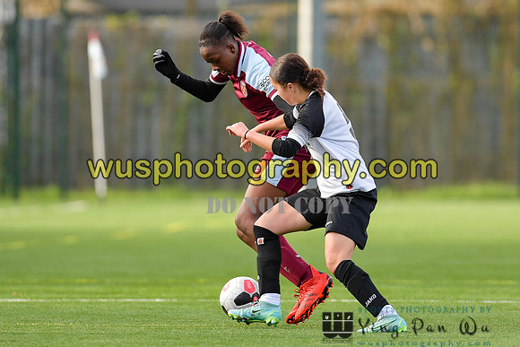 20211211-110842 West Ham United Academy Girls U16 v London Bees Academy U16