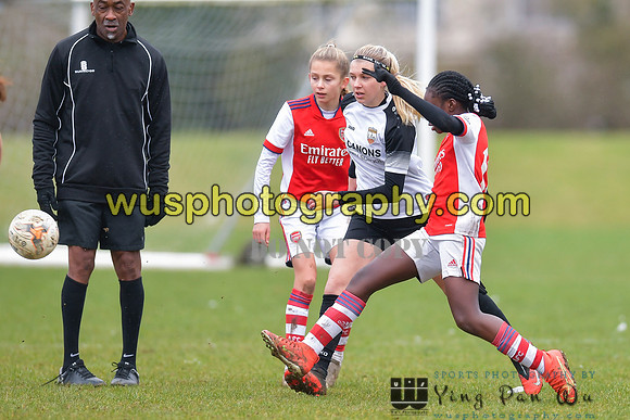 20220305-140530 London Bees Academy U14 v Arsenal FC Girls U13