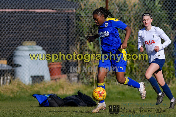 20220227-101923 AFC Wimbledon Girls U16 v Tottenham Hotspur Women FC JTP U16