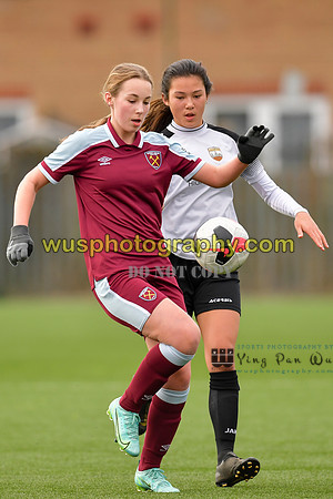 20211211-114142A West Ham United Academy Girls U16 v London Bees Academy U16