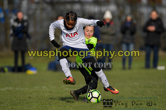 20180224-104111 Tottenham Hotspur Girls U10 v Gidea Park Rangers FC Girls U10