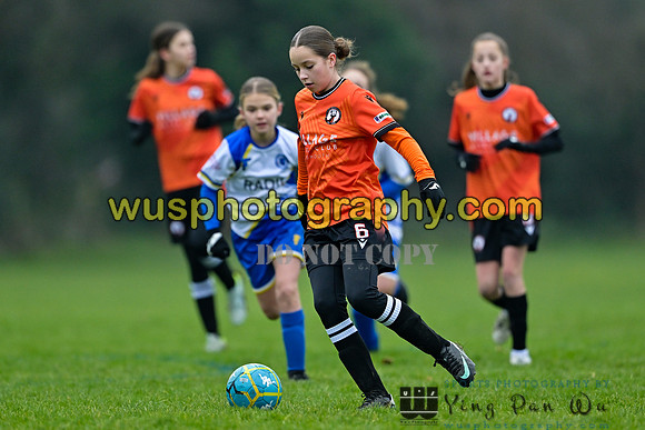 20250118-103755 Haywards Heath Town Youth FC Girls U12 v Whiteley Wanderers FC Girls U12 Kites
