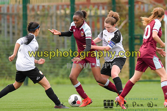 20211211-115032 West Ham United Academy Girls U16 v London Bees Academy U16
