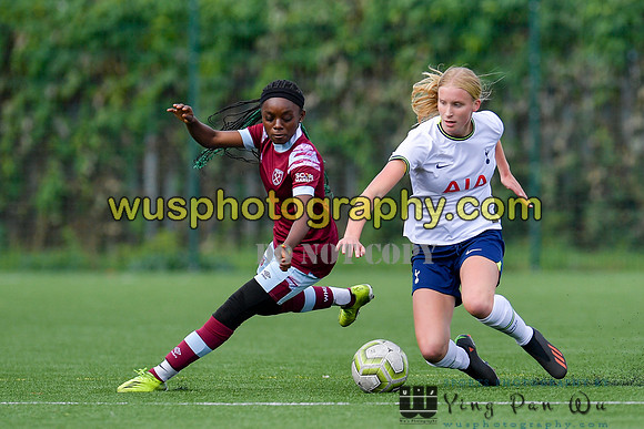 20220924-103310A West Ham United Academy Girls U15 v Tottenham Hotspur Women FC Academy U15
