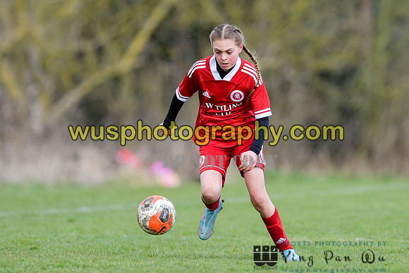 20220312-123636 Watford Ladies FC U14 Warriors v Welling United Girls U14