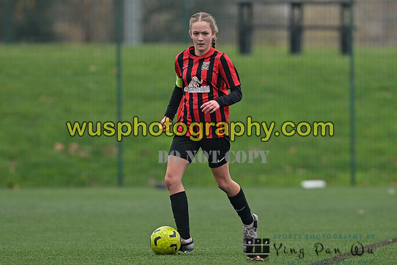 20241130-101843 West Ham United Warriors Girls U14 v Fareham Town Youth FC Girls U14