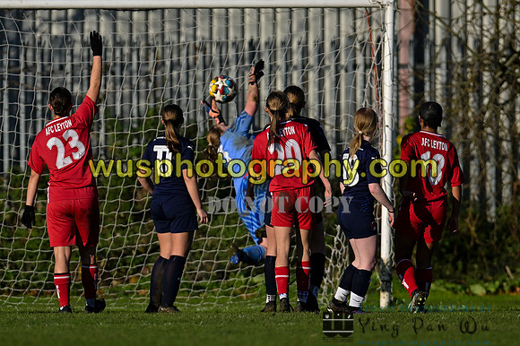 20241214-114649A AFC Leyton U16 Wyverns v Leyton Orient FC Girls U16