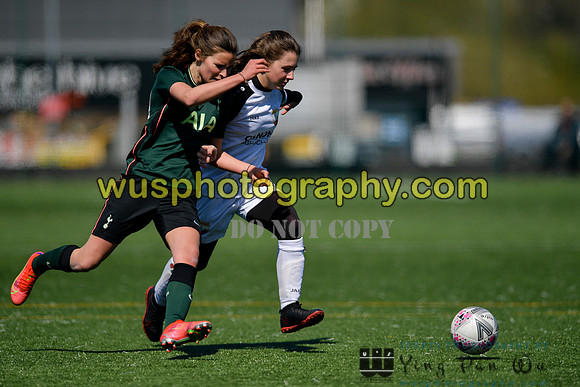 20210417-125914A London Bees Academy U14 v Tottenham Hotspur Women FC JTP U14