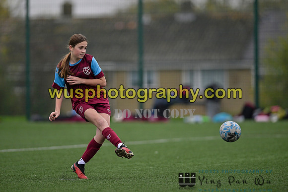 20241109-115206A West Ham United Performance Claret Girls U14 v Oxford United Girls U14