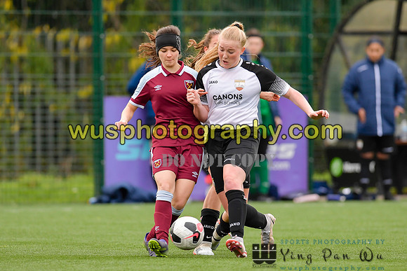 20211211-113513A West Ham United Academy Girls U16 v London Bees Academy U16
