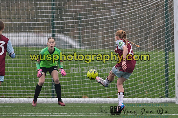 20241130-104046 West Ham United Warriors Girls U14 v Fareham Town Youth FC Girls U14