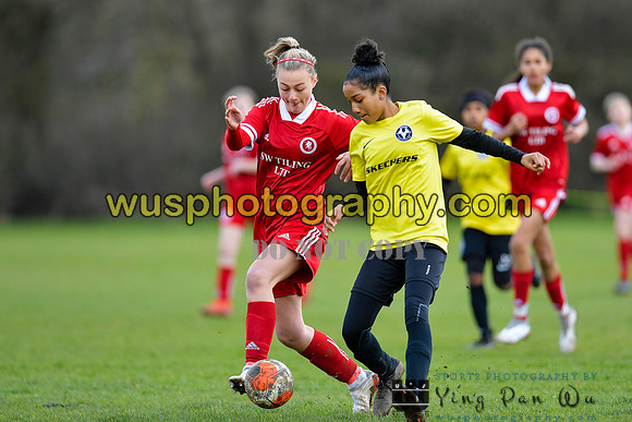 20220312-120033B Watford Ladies FC U14 Warriors v Welling United Girls U14