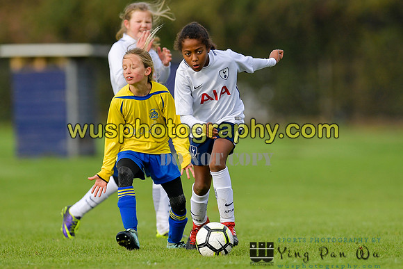 20171028-103919 Tottenham Hotspur Girls U11 v St Albans City Youth Girls U11 South