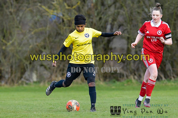 20220312-132820 Watford Ladies FC U14 Warriors v Welling United Girls U14