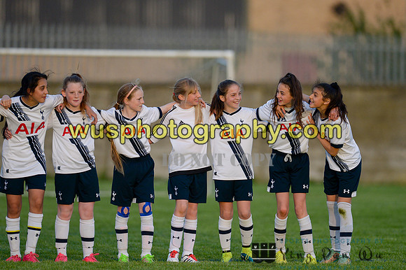 20160505-194611 Tottenham Hotspur Girls U12 and U13 v Årvoll IL Girls U12 and U13