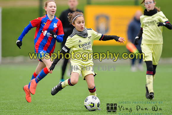 20220122-145625 Crystal Palace FC Girls U12 v Arsenal FC Girls U12