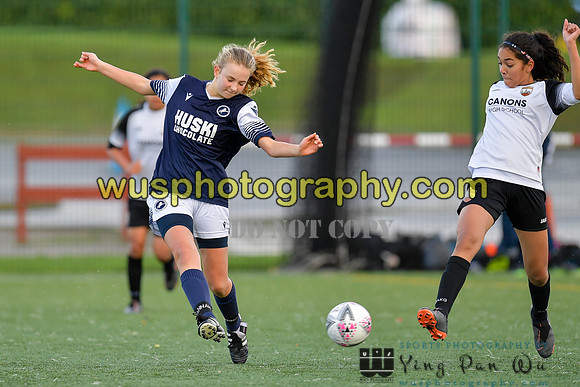 20201031-150328A London Bees Academy U14 v Millwall Lionesses Girls U14