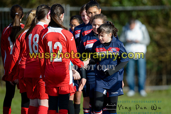 20160130-130331 Denham United Girls U13 v Bedwell Rangers FC Girls U13
