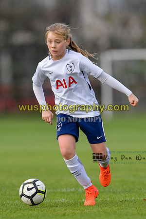 20171028-104253-6 Tottenham Hotspur Girls U11 v St Albans City Youth Girls U11 South