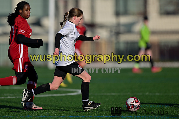 20250111-122649 Welling United Academy Girls U13 v Procision Football Academy Girls U13