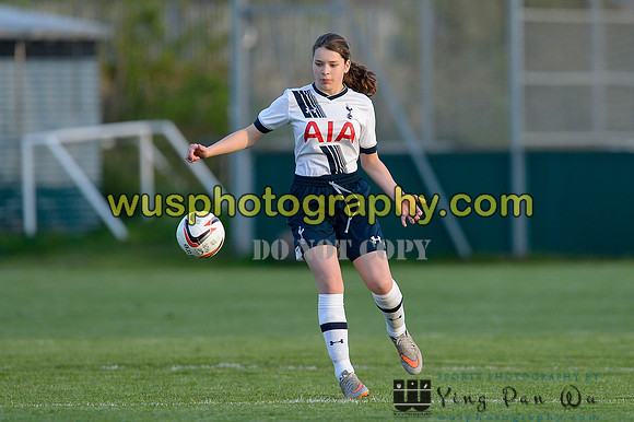 20160505-193958 Tottenham Hotspur Girls U12 and U13 v Årvoll IL Girls U12 and U13