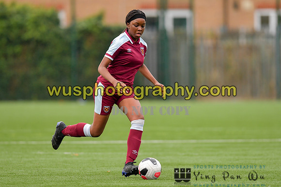 20211211-120043 West Ham United Academy Girls U16 v London Bees Academy U16