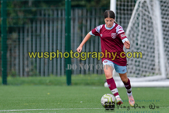 20220924-104240 West Ham United Academy Girls U15 v Tottenham Hotspur Women FC Academy U15