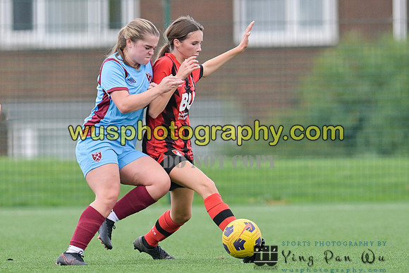 20221022-142642B West Ham United Performance Girls U16 v AFC Bournemouth Girls U16