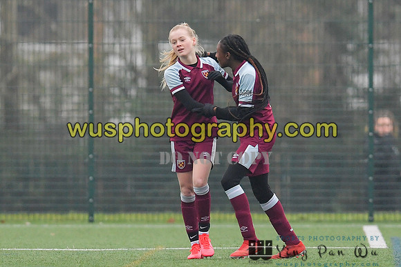 20220115-142424 West Ham United Academy Girls U14 v Notts County FC Girls U14