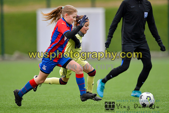 20220122-141828 Crystal Palace FC Girls U12 v Arsenal FC Girls U12