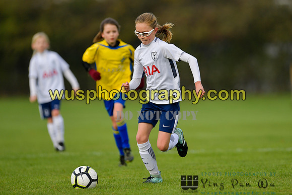 20171028-104736 Tottenham Hotspur Girls U11 v St Albans City Youth Girls U11 South